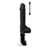 Vibrating and Thrusting Dildo