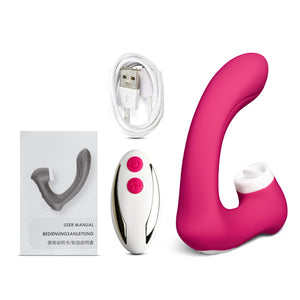 Remote Control 9-Speed G-Sport Vibrator with Clitoral Vibrating Tongue