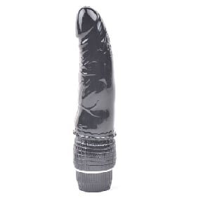 Realistic Dildo Vibrator (black or flesh tone)